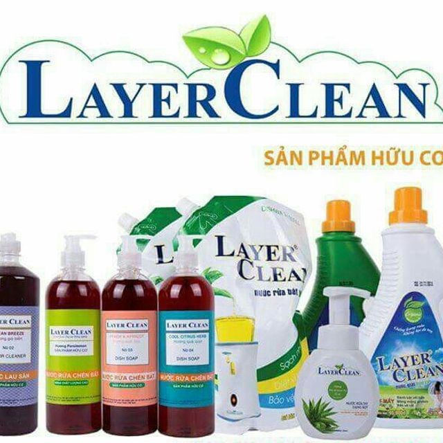 Nước giặt HỮU CƠ LayerClean 4l và 5l