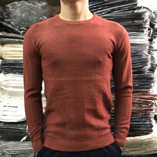 Áo len quảng châu đep cổ tròn 1808