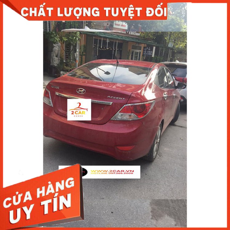 [Rèm loại 1] Rèm che nắng xe Hyundai Accent blue 2010-2016 Sedan có hút nam châm cao cấp