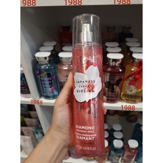 Xịt Thơm Nhũ Japanase Cherry Blossom - Bath & Body Works -