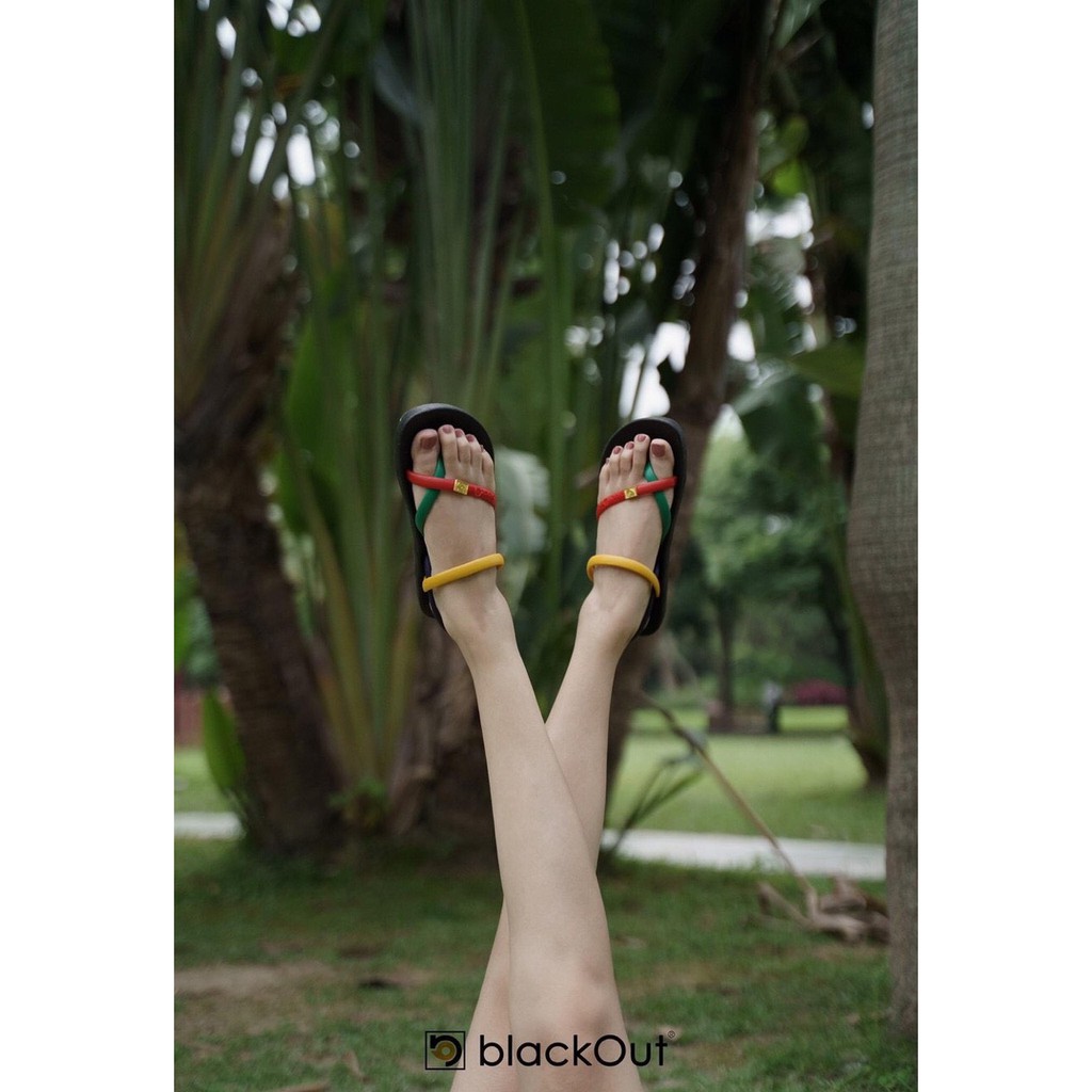 Giày Sandal Nữ Thái Lan Blackout