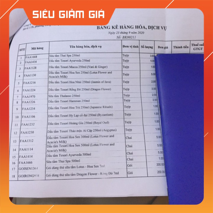 [MẪU THỬ] Gói Sữa Tắm Nước Hoa Tesori gói 7ml | BigBuy360 - bigbuy360.vn