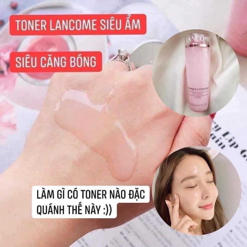 Toner Lancome hồng 125ml