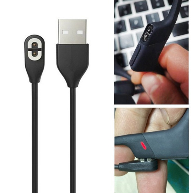Cáp Sạc Màu Đen Cho AfterShokz Aeropex AS800
