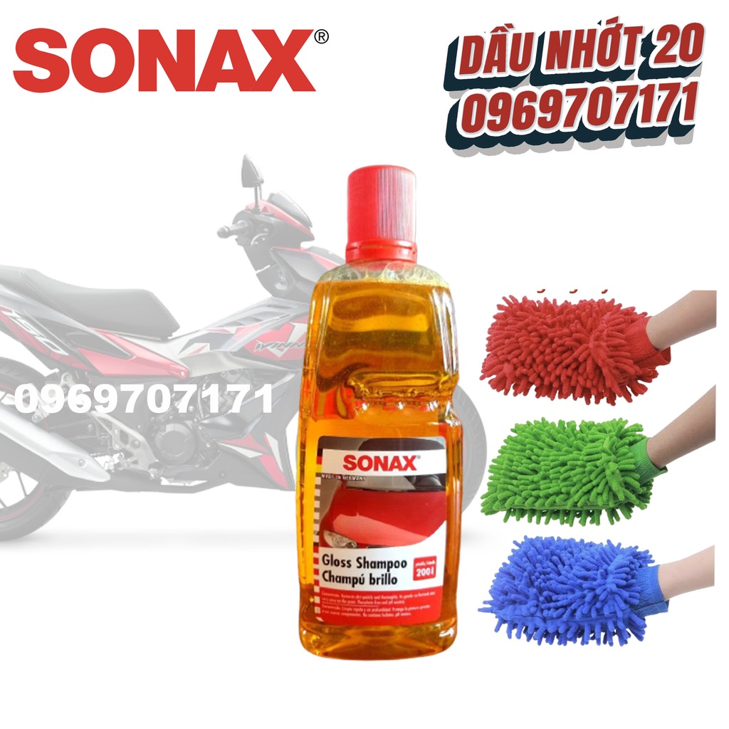 Nước Rửa Xe Sonax Gloss Shampoo 1lit