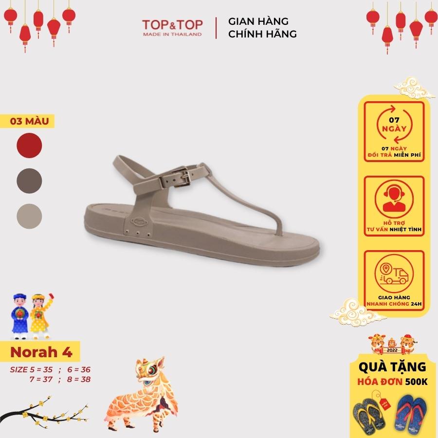 Dép sandal xỏ ngón nữ MONOBO Norah 4 Siêu Êm Nhập Khẩu Thái Lan