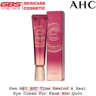 Mẫu Mới 2020- Kem Mắt AHC Time Rewind s Real Eye Cream For Face Hàn Quốc