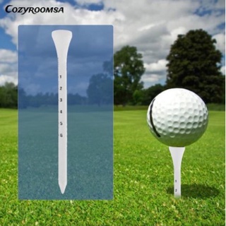 10 chiếc tee golf gỗ nhựa dài ngắn - trụ đỡ bóng golf nhiều loại