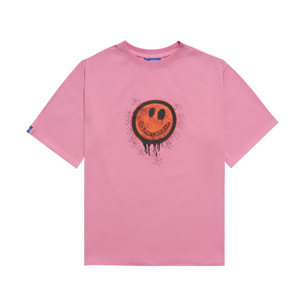 Áo Thun KING BRAND Nam Nữ Cá Tính, Áo Phông Đường Phố Unisex Màu Hồng V4