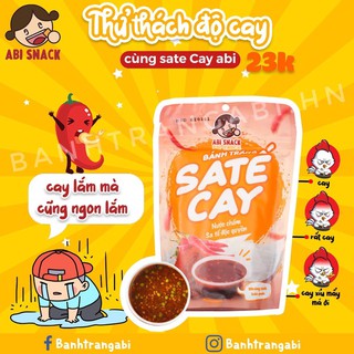 Bánh tráng sa tế cay ABI - Hàng chính hãng ABI SNACK