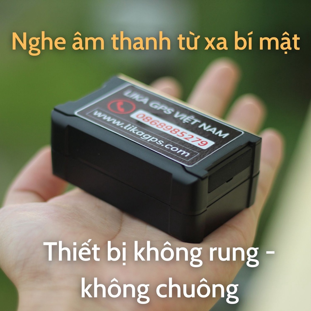 Định Vị không dây LIKA K9 ô Tô Xe Máy độ chính xác cao, pin 30 ngày