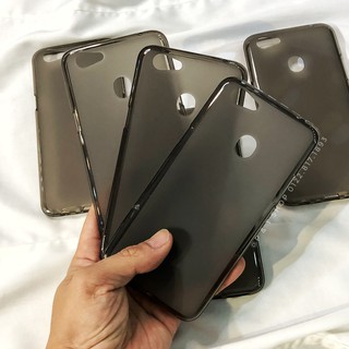 OPPO F5 ốp lưng nhựa TPU dẻo, nhám, trong viền, màu đen