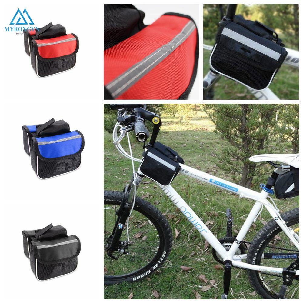 Túi đựng điện thoại đa năng 3 trong 1 gắn khung trước xe đạp tiện dụng