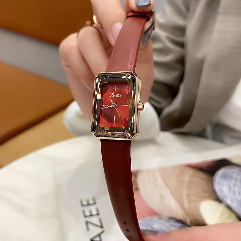 Đồng hồ nữ dây da sx japan bảo hành 12th | BigBuy360 - bigbuy360.vn