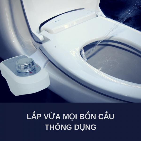 {GIÁ HỦY DIỆT, BẢO HÀNH CHÍNH HÃNG 3 NĂM} Vòi rửa vệ sinh tự động, xịt rửa thông minh, bồn cầu thông minh HYUNDAE HB-100