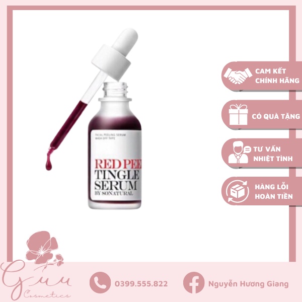Tinh chất Red Peel Tingle Serum 35ml - Guu