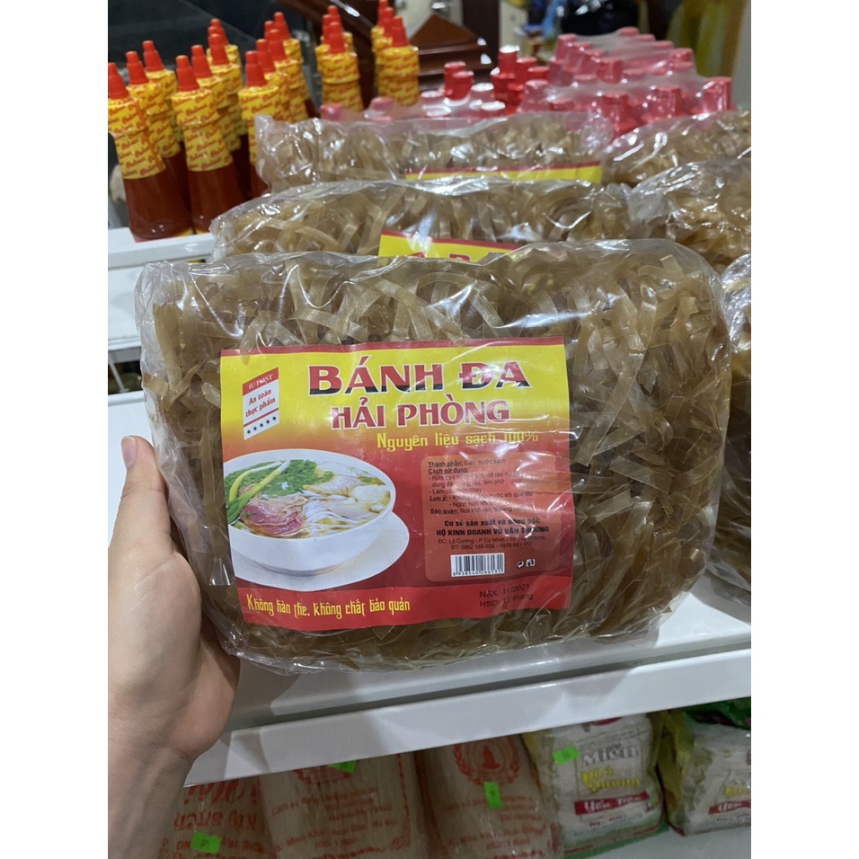 Bánh Đa Khô Hải Phòng Gói 400g