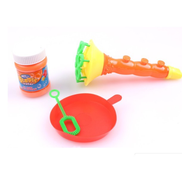 Đồ chơi kèn thổi bong bóng xà phòng nhiều màu sắc vui nhộn cho bé