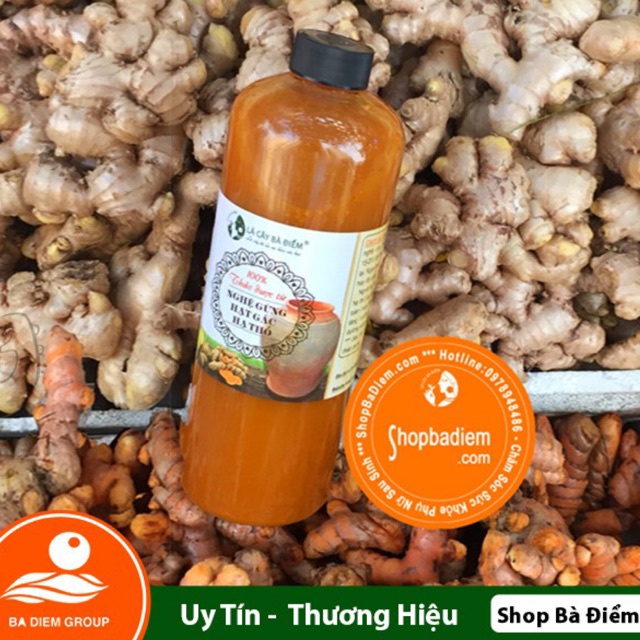 Cốt Gừng Nghệ Gấc Hạ Thổ 1000ml - Shop Bà Điẻm