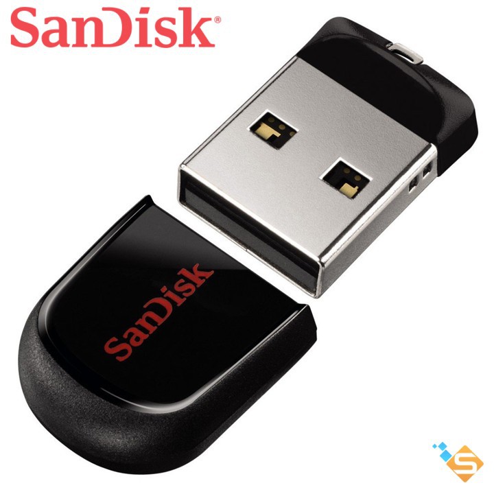 USB 32GB -16GB Sandisk Cruzer Fit CZ33 Mini USB 2.0 - Bảo Hành Chính Hãng 5 năm