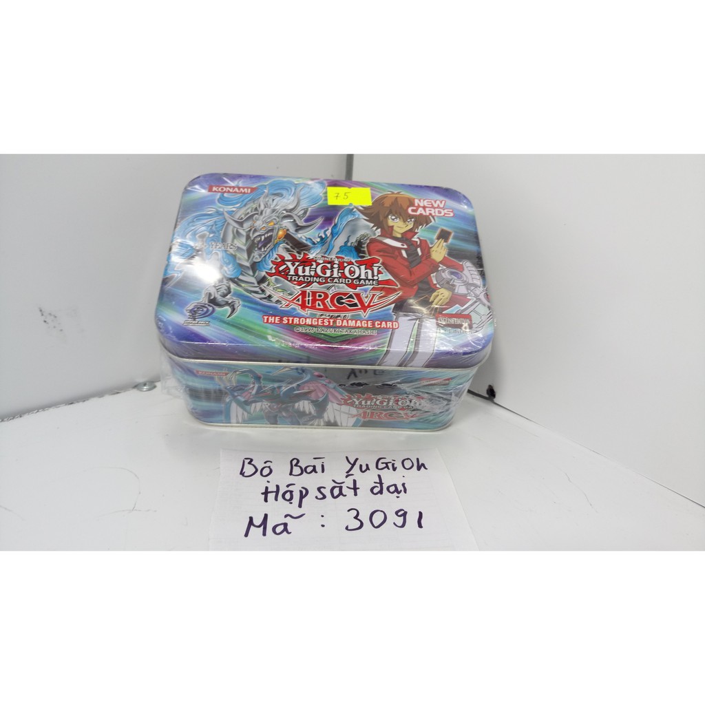 Hộp Bộ Bài Sắt Yu Gi Oh To