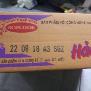 Thùng 30 gói mì hảo hảo chua cay
