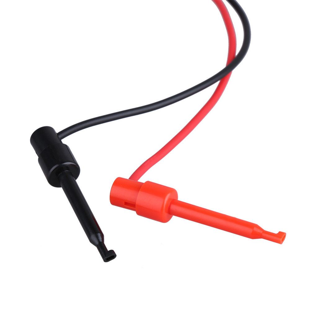 AUGUSTINA Universal For Multimeter Tester Connector Cable Leads Cable Clip Banana Plug Digital Multimeter Test Hook Lead Cable Probe/Multicolor