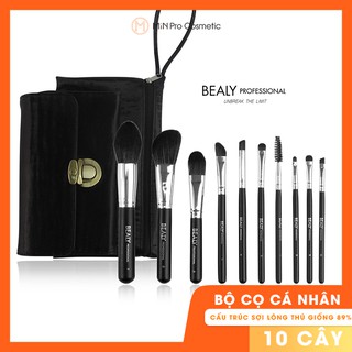 Bộ cọ xếp lớp trang điểm cá nhân Bealy 10 cây