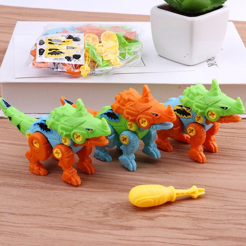 MÔ HÌNH KHỦNG LONG LẮP RÁP ỐC VÍT