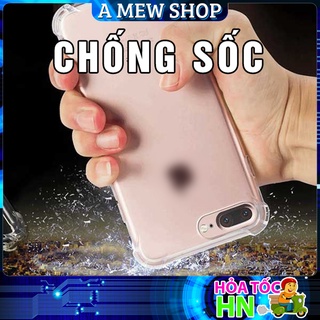 [SIÊU RẺ]Ốp Lưng ip Silicon Dẻo Trong Suốt Chống Sốc Chống Va Đập Chống Bẩn 6/6s/7/8/x/xs/xsmax/11/12/pro/promax/Plus