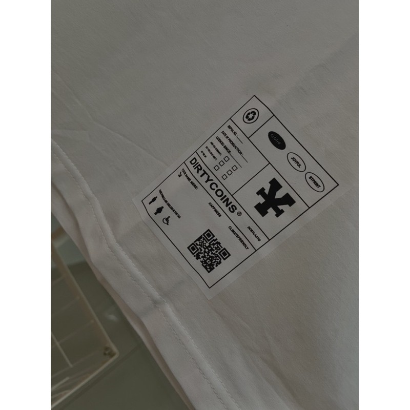 Áo cotton tay lỡ Dirty coins Y basic, áo thun nam nữ unisex | BigBuy360 - bigbuy360.vn