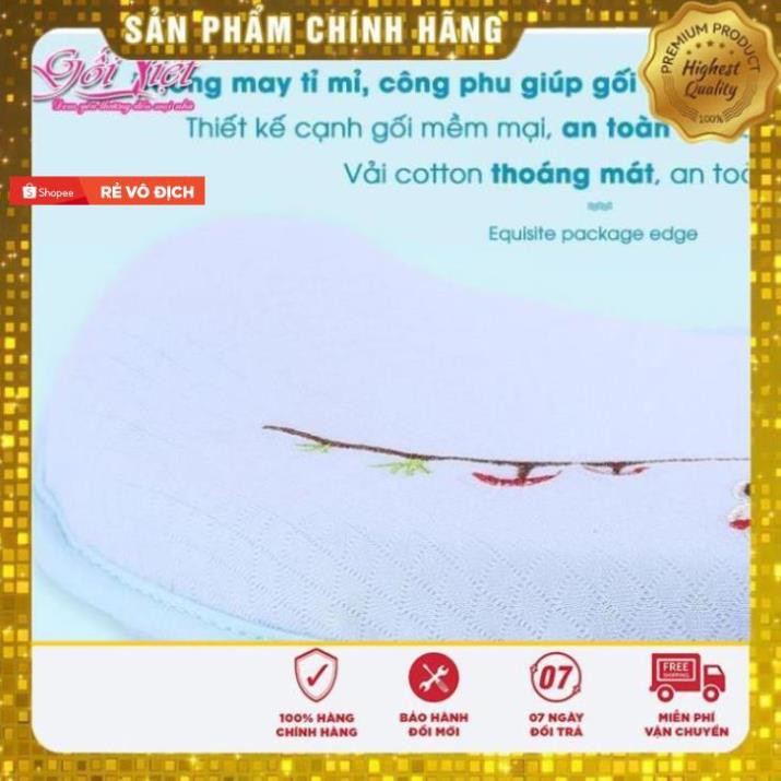 Hàng Công Ty  Combo 2 Gối cao su Babymoov Chính hãng chống bẹp đầu cho bé【SIÊU TRỢ GIÁ】BH 12 tháng 1 đổi 1. Gối cao cấp