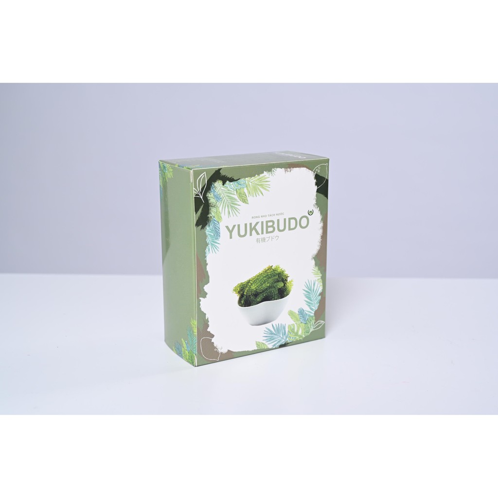[CHÍNH HÃNG] Rong Nho Tách Nước YUKIBUDO  - Hộp 150g (6gói) - Tặng 2 gói sốt mè rang Siêu ngon | BigBuy360 - bigbuy360.vn
