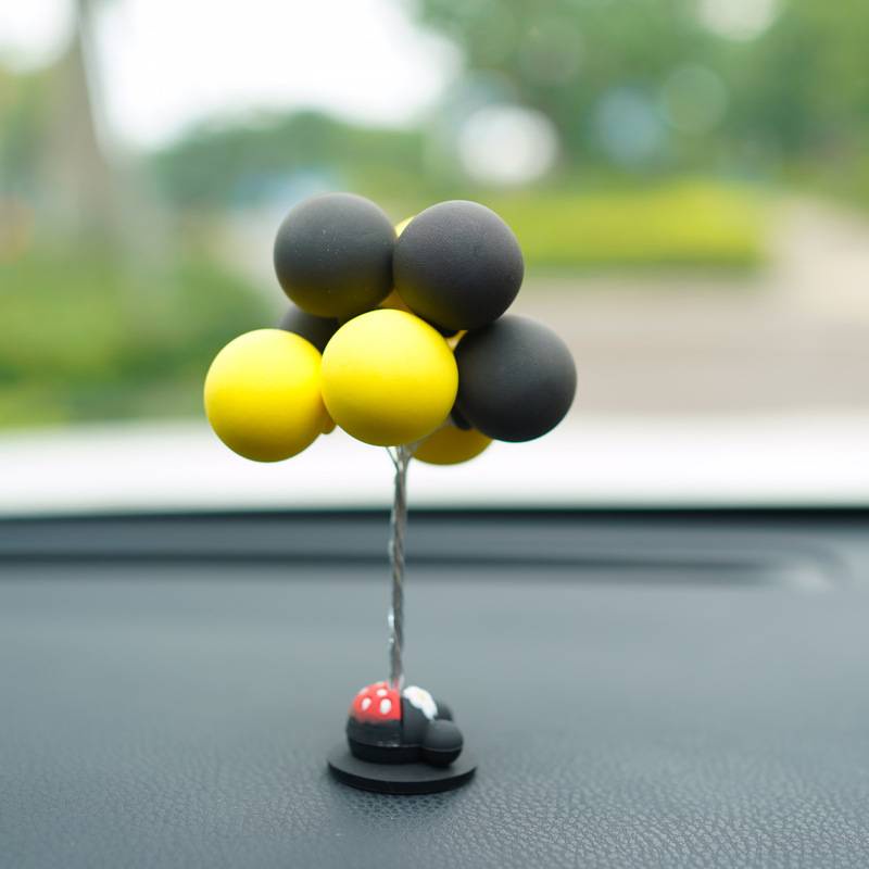 Chuột Mickey Minie Và Set Loi Choi Cực Cute Trang Trí Taplo Ô Tô