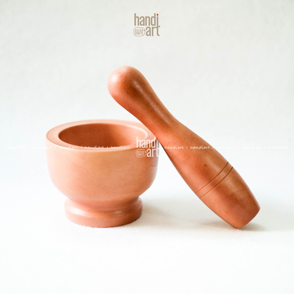 Cối gỗ chày boling- mortar pestle