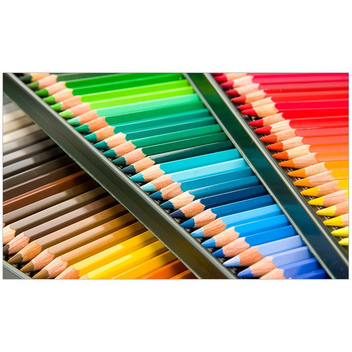 Chì màu khô Faber Polychromos hạng họa sĩ 12/24/36 Màu