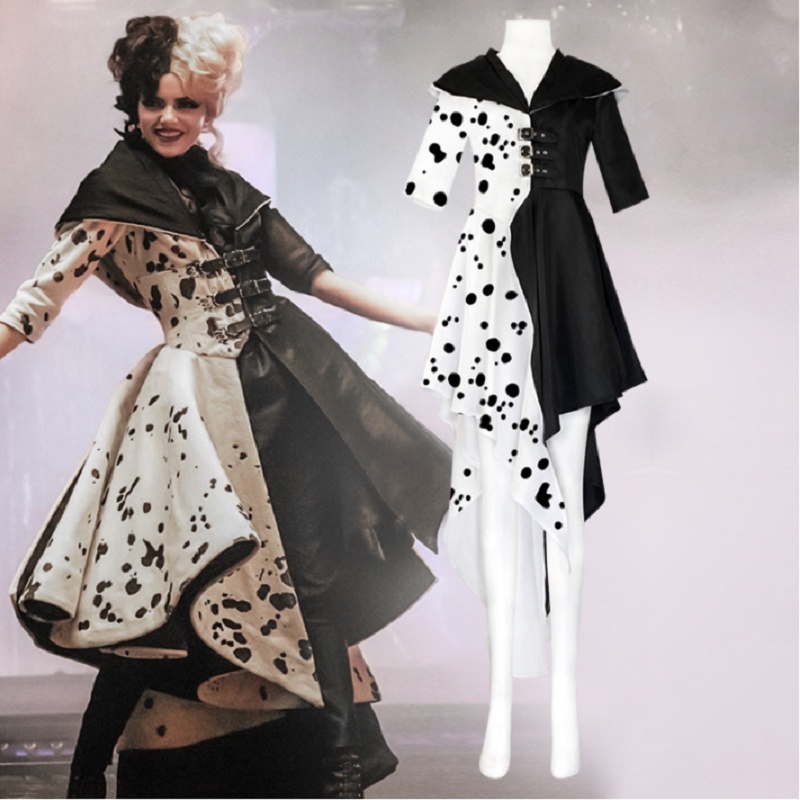 Đầm Hóa Trang Nhân Vật Cruella De Vil Trong Phim 101 Dalmatians