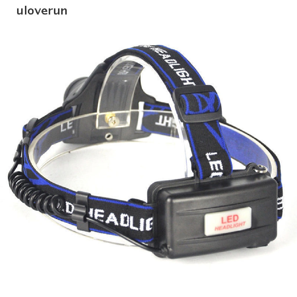 Đèn pin đeo đầu Uloverun 12000LM XM-L XML T6 LED 18650 chất lượng cao tiện dụng cho hoạt động ngoài trời