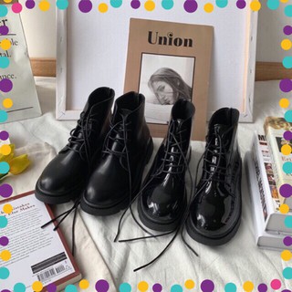 [ORDER] Giày cao cổ da buộc dây ulzzang Hàn Quốc