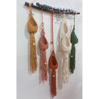 Mành Kén treo cây Macrame (Hình chụp thật)