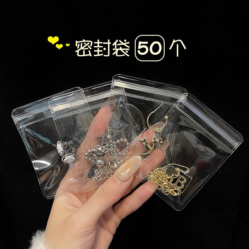 Túi Nhựa pvc Trong Suốt Đựng Trang Sức Chống Oxy Hóa Chống Bụi