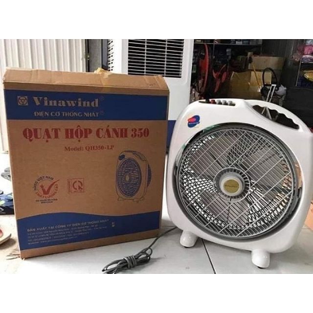 Quạt hộp vinawind sải cánh 350mm điện cơ thống nhất (mã SP VINAWIND- QH-350-TL)