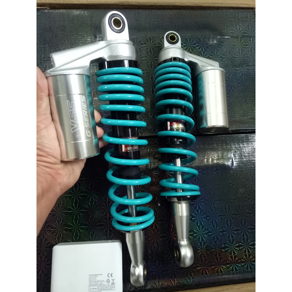 Phuộc bình dầu YSS lắp xe máy sirius - wave dream.