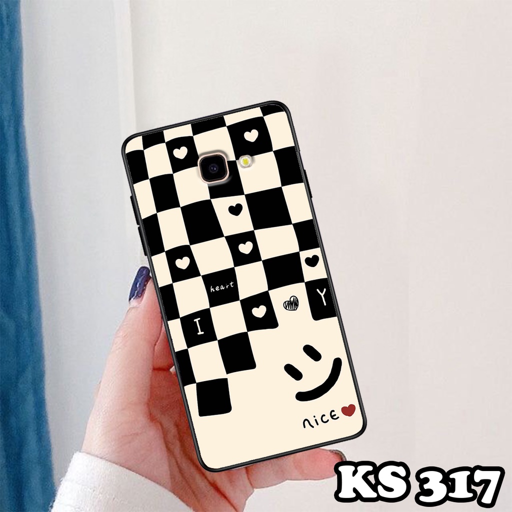 Ốp lưng Samsung J4 - Samsung J4 Plus - Samsung J4 Core - Ốp in hình họa tiết caro - Chất liệu TPU siêu bền, sang trọng