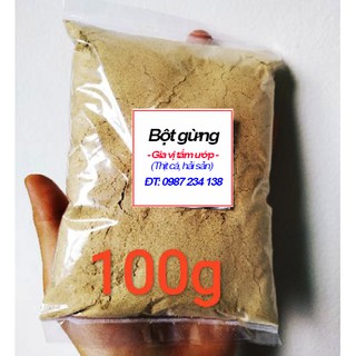 Bột gừng nguyên chất (100g,300g)