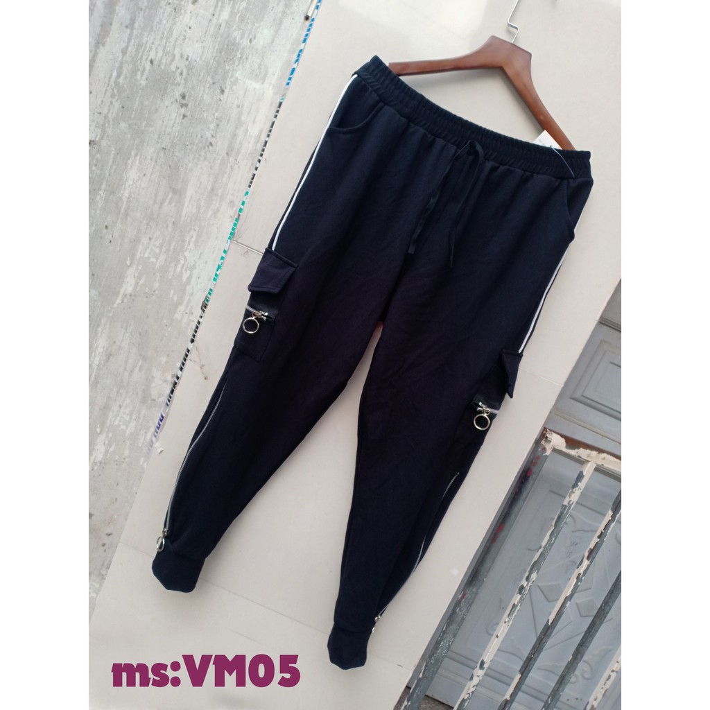 quần khóa UNISEX bigsize 70-100kg (VM05)