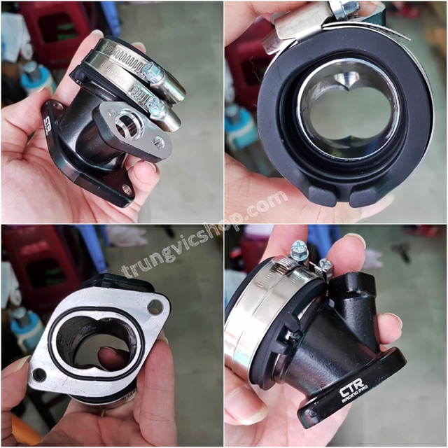 Co xăng số 8 gắn cho đầu bò Exciter 135 lên FI