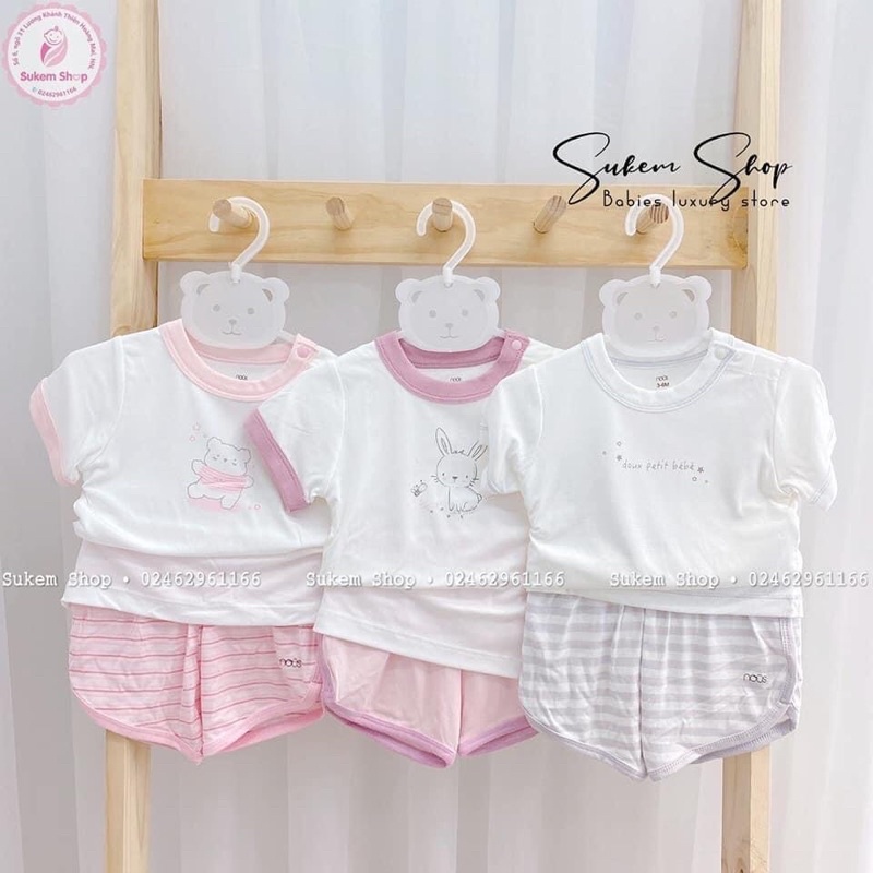 [Nous/ Chính Hãng] Bộ quần áo chất Petti mềm mát cho bé yêu