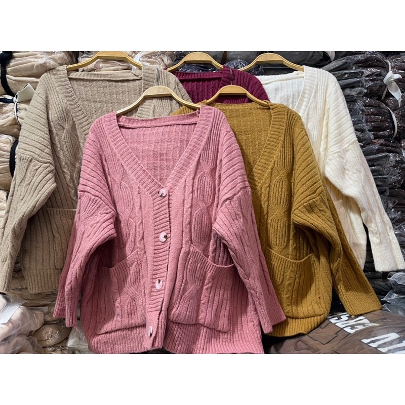 ÁO CARDIGAN LEN VẶN THỪNG GIÁ RẺ | BigBuy360 - bigbuy360.vn