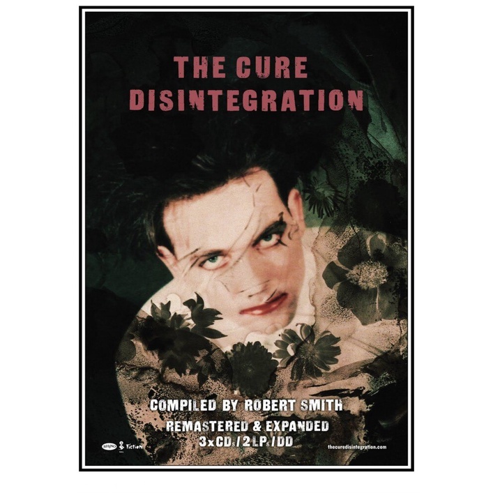 Áp Phích Dán Tường Hình Ngôi Sao Âm Nhạc The Cure Rock Trang Trí Nhà Cửa